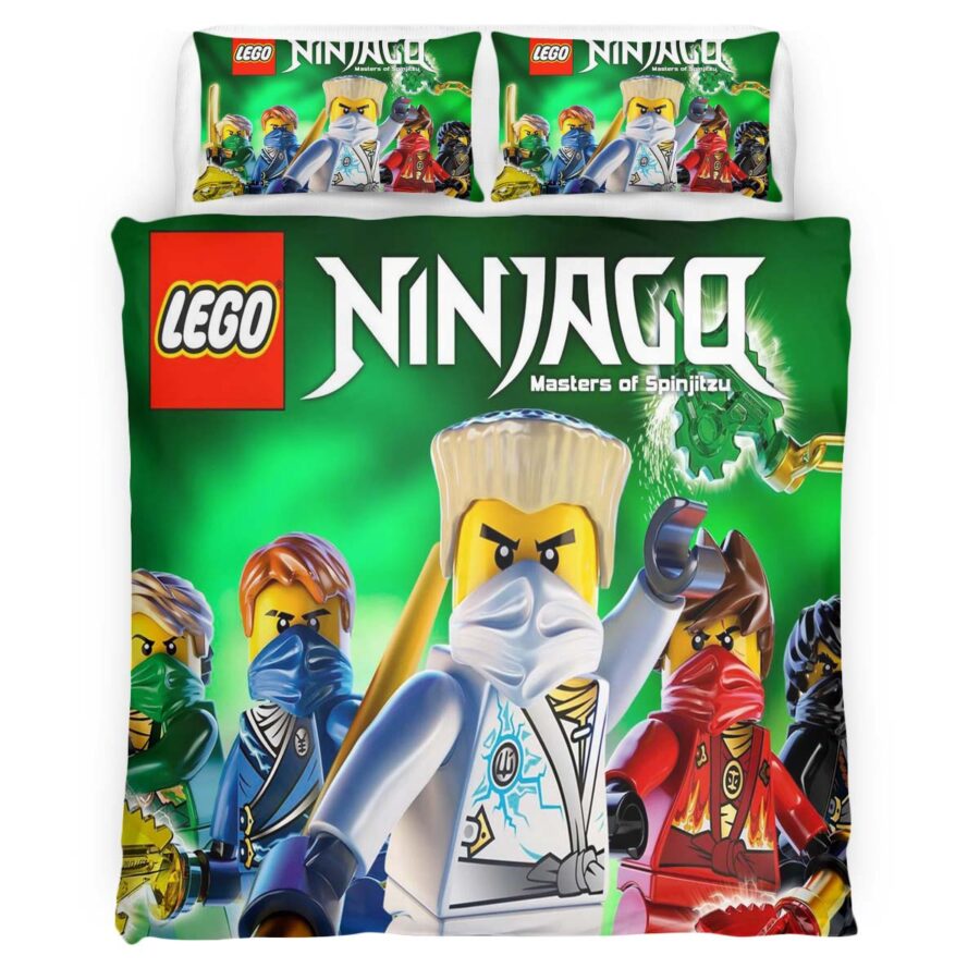 Ninjago Alle Charaktere Kampf 1013 Kinderbettwäsche – Bettwäsche – Bild 4
