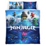 Ninjago Alle Charaktere Kampf 1015 Kinderbettwäsche – Bettwäsche