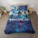Ninjago Alle Charaktere kämpfen 1015 Kinderbettwäsche – Bettwäsche