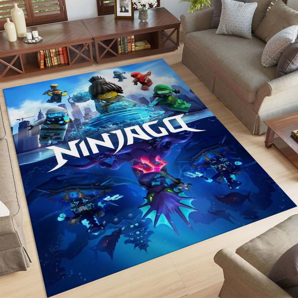 Ninjago Alle Charaktere Kämpfen 1015 Teppich – Bild 2