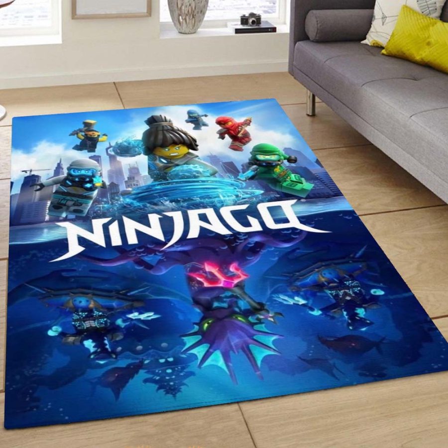 Ninjago Alle Charaktere Kämpfen 1015 Teppich – Bild 4