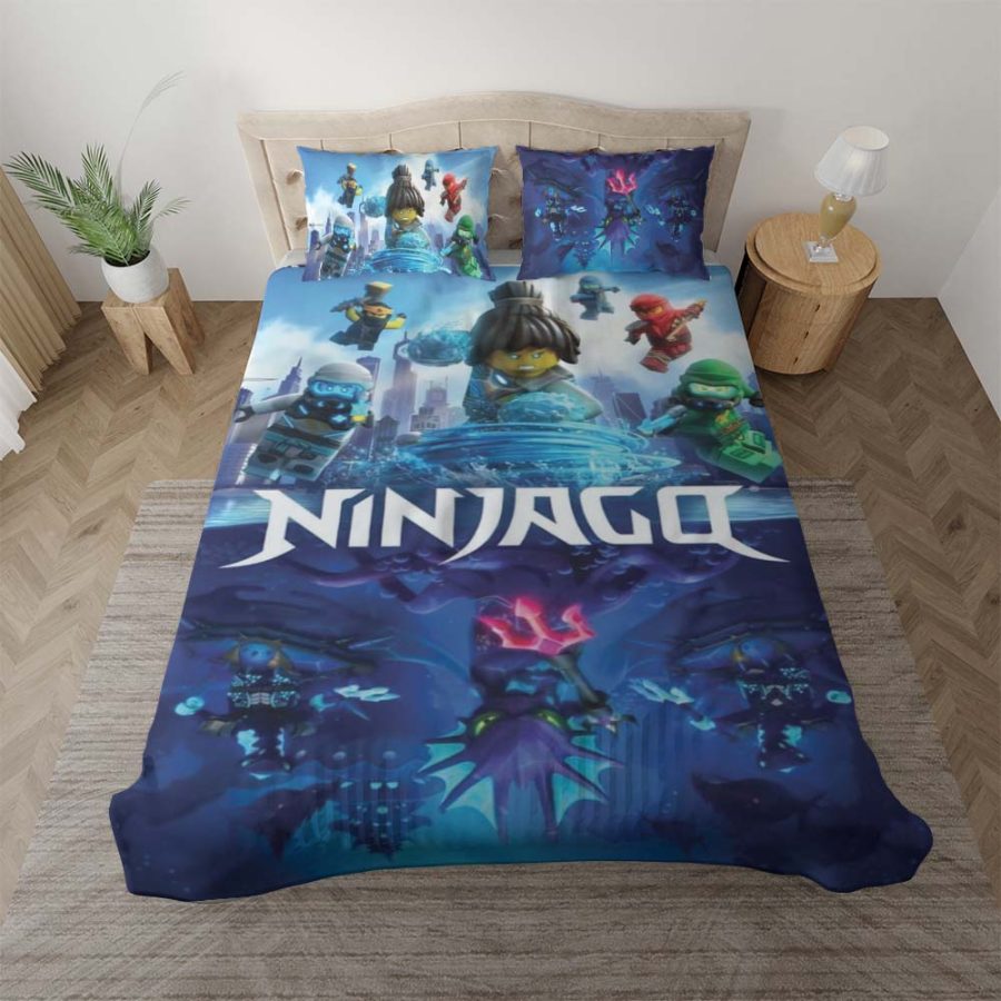Ninjago Alle Charaktere kämpfen 1015 Kinderbettwäsche - Bettwäsche – Bild 5