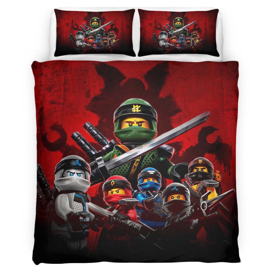 Ninjago Alle Charaktere Lloyd Kai Jay Nya Cole Zane Kinderbettwäsche – Bettwäsche – Bild 4