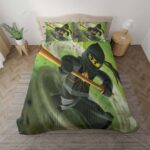 Ninjago Charaktere kämpfen 1009 Kinderbettwäsche – Bettwäsche