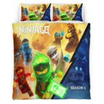 Ninjago Staffel 1 Alle Charaktere 101 Kinderbettwäsche – Bettwäsche