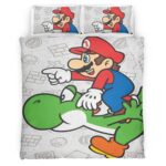 Nintendo Super Mario und Yoshi Kinderbettwäsche – Bettwäsche