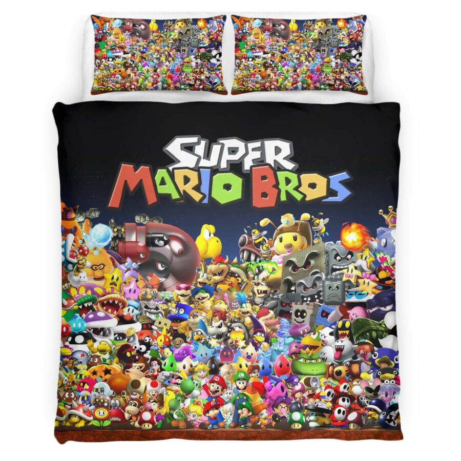 Nintendo Super Mario Bros Jubiläum Kinderbettwäsche – Bettwäsche – Bild 4