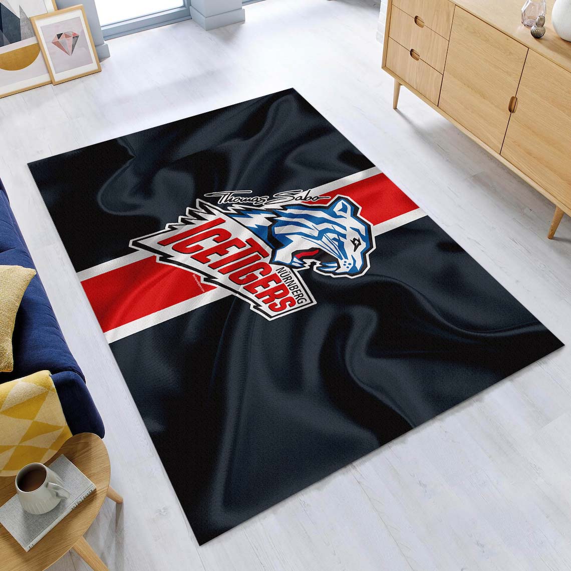 Nürnberg Ice Tigers 4 Teppich – Bild 2