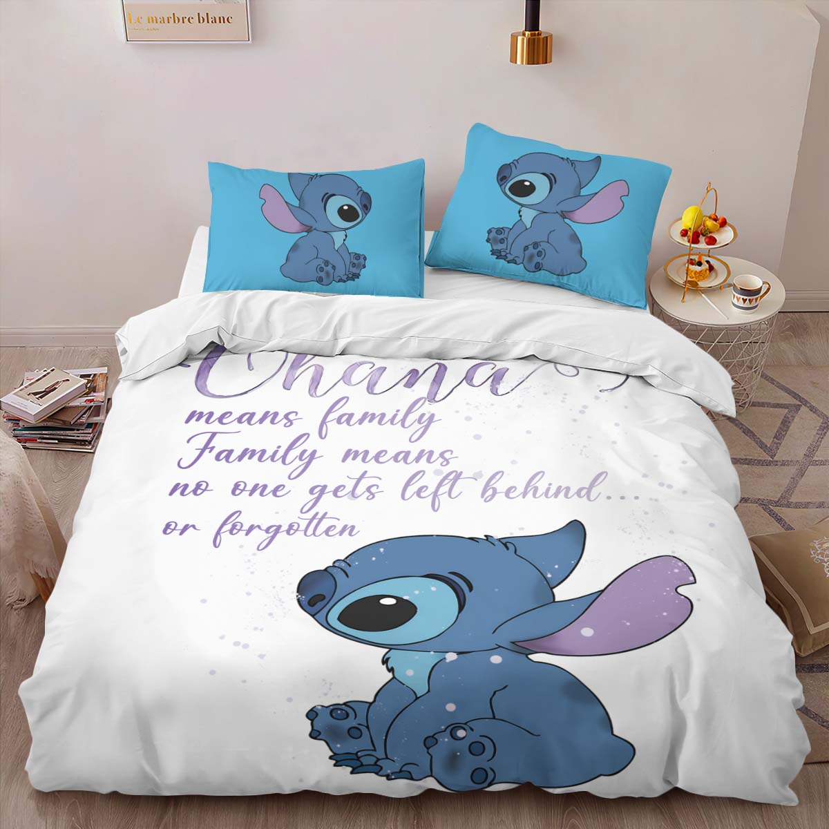 Ohana heißt Familie Lilo und Stitch 2 Kinderbettwäsche – Bettwäsche – Bild 2