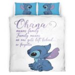 Ohana heißt Familie Lilo und Stitch 2 Kinderbettwäsche – Bettwäsche