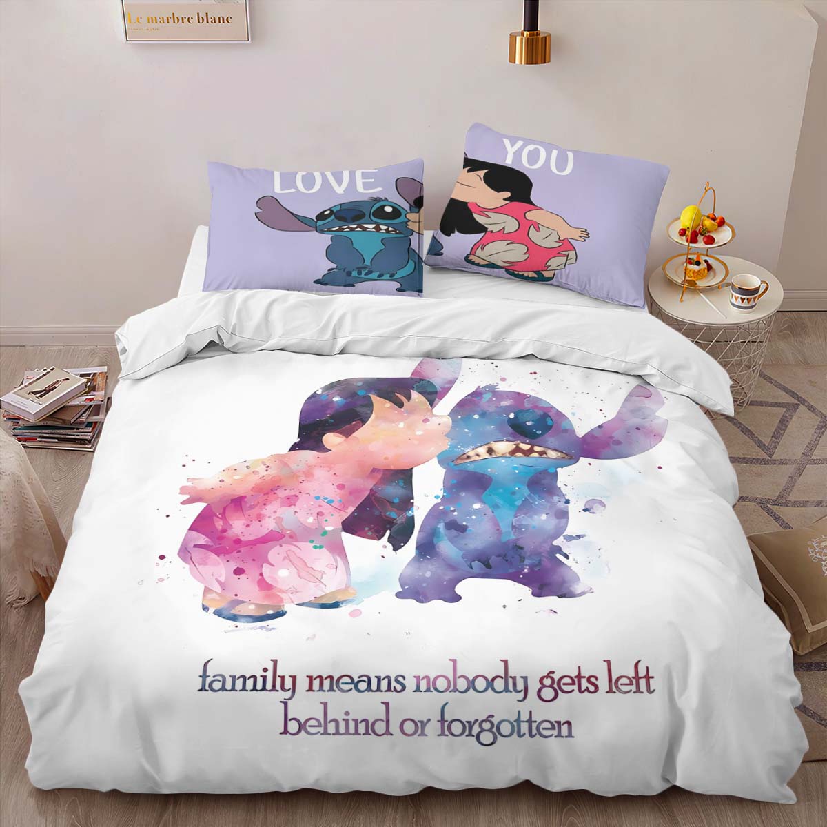 Ohana heißt Familie Lilo und Stitch 3 Kinderbettwäsche – Bettwäsche – Bild 2