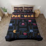 Pacman Spiel 1003 Kinderbettwäsche – Bettwäsche