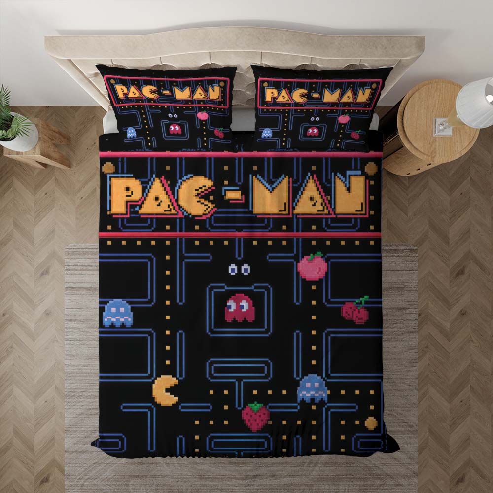 Pacman Spiel 1003 Kinderbettwäsche - Bettwäsche – Bild 3