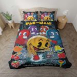 Pacman Spiel 1006 Kinderbettwäsche – Bettwäsche