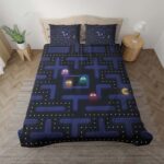 Pacman Spiel 1007 Kinderbettwäsche – Bettwäsche