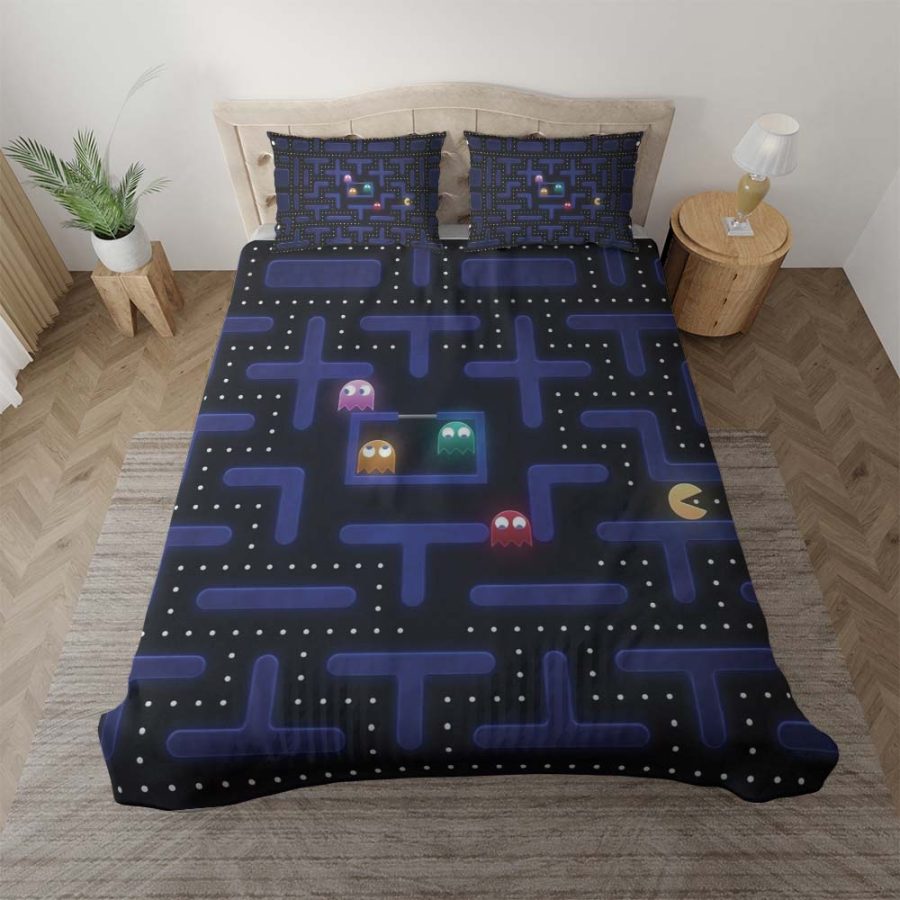 Pacman Spiel 1007 Kinderbettwäsche - Bettwäsche – Bild 5
