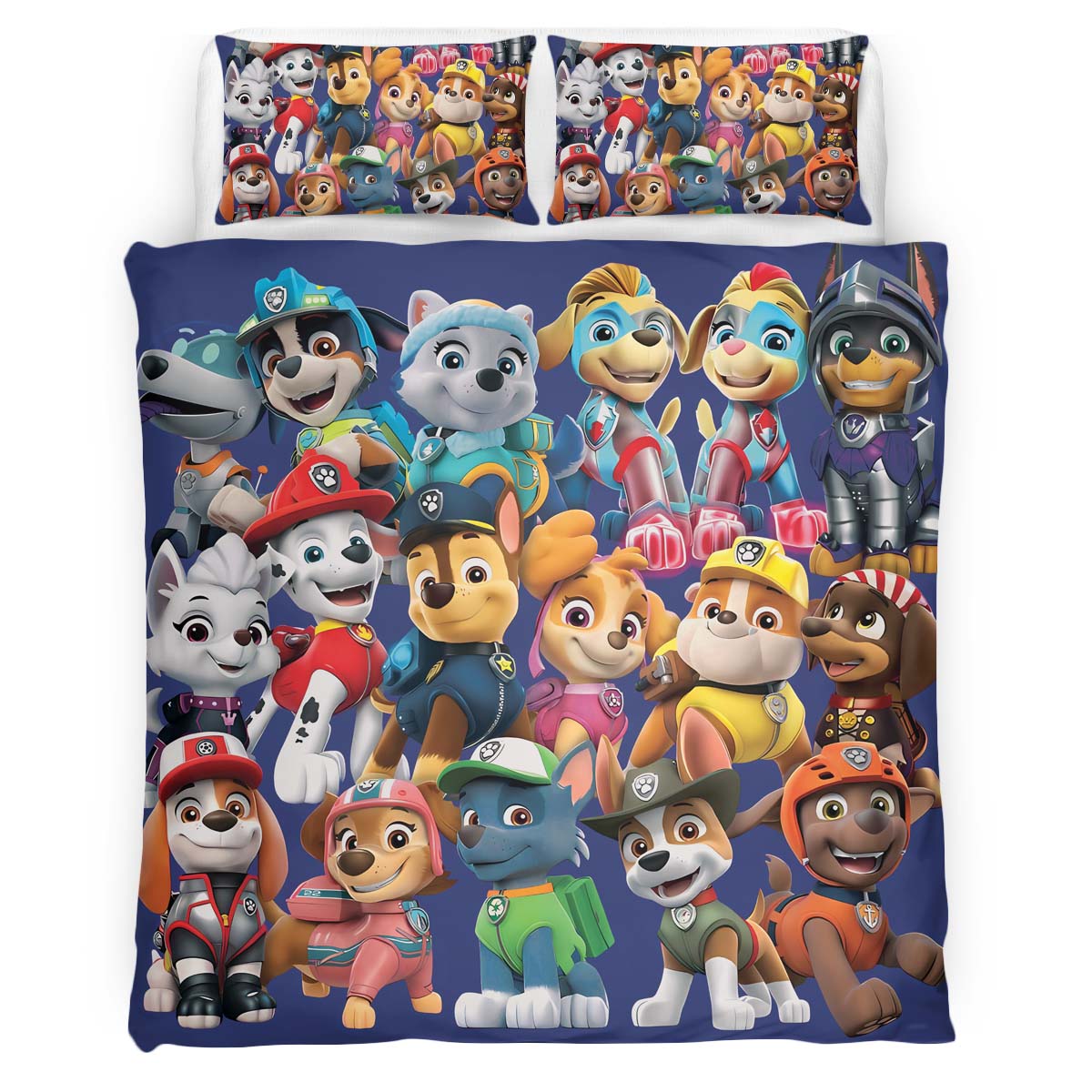Paw Patrol Alle Charaktere 28 Kinderbettwäsche – Bettwäsche