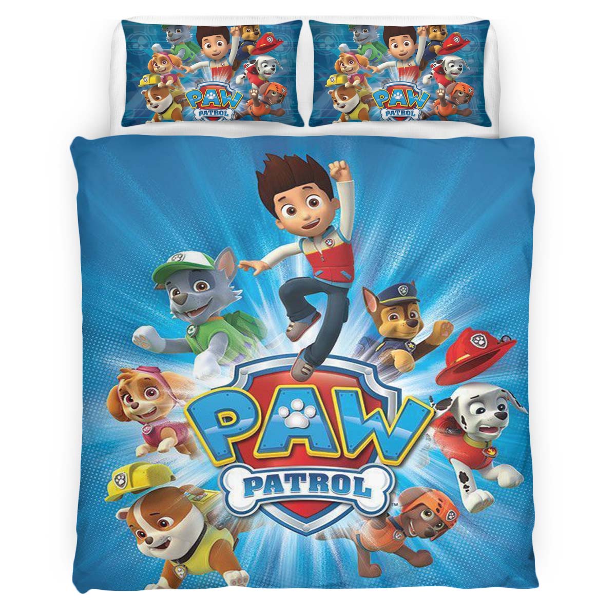 Paw Patrol Alle Charaktere 31 Kinderbettwäsche – Bettwäsche