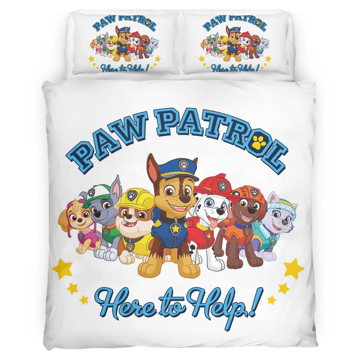 Paw Patrol Alle Charaktere 5 Kinderbettwäsche – Bettwäsche