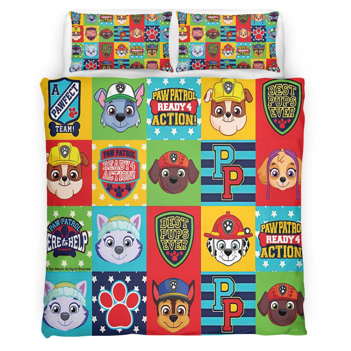 Paw Patrol Alle Charaktere 7 Kinderbettwäsche – Bettwäsche