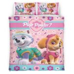 Paw Patrol Everest und Skye Kinderbettwäsche – Bettwäsche