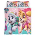 Paw Patrol Everest und Skye 2 Kinderbettwäsche – Bettwäsche