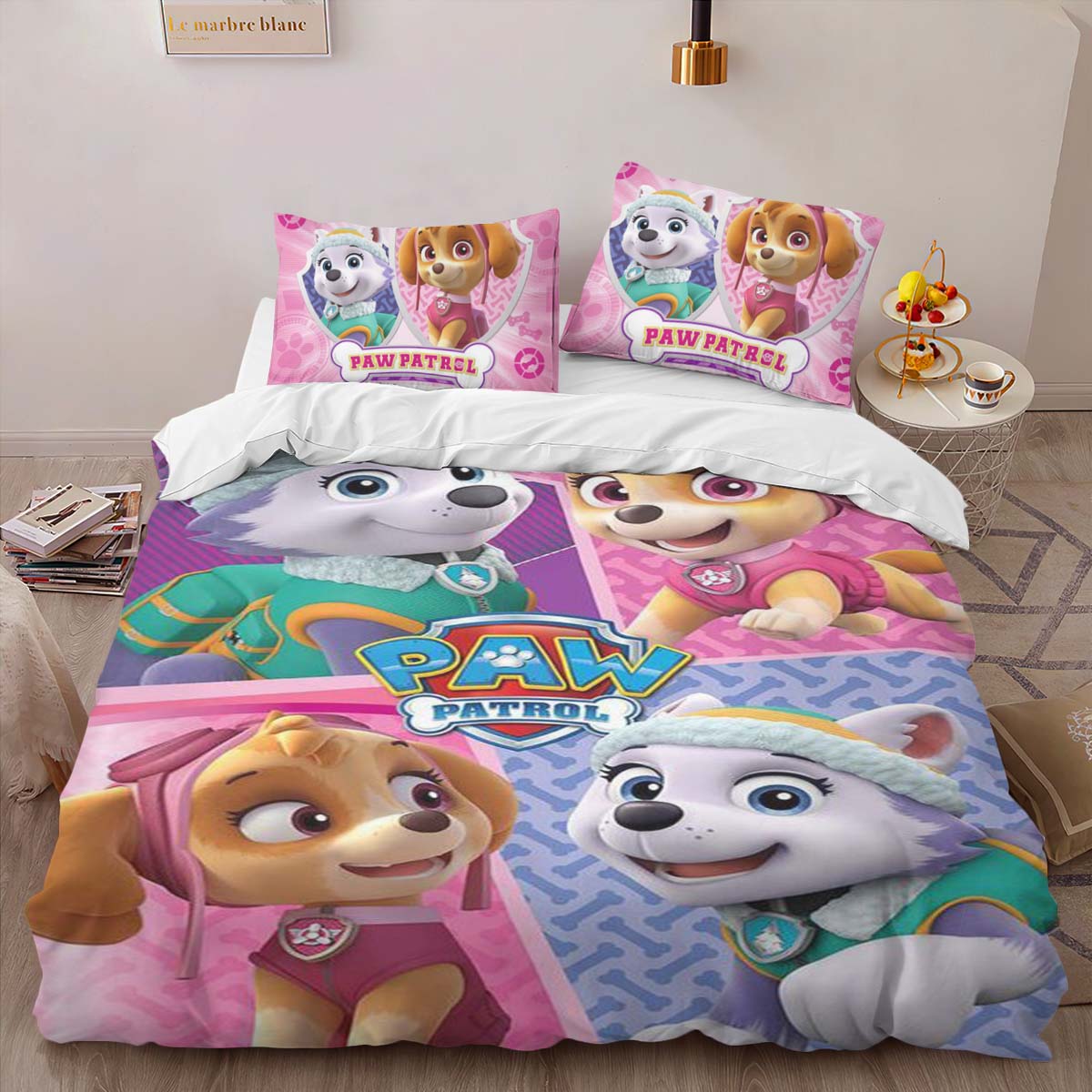 Paw Patrol Everest und Skye 6 Kinderbettwäsche – Bettwäsche – Bild 2