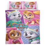 Paw Patrol Everest und Skye 6 Kinderbettwäsche – Bettwäsche