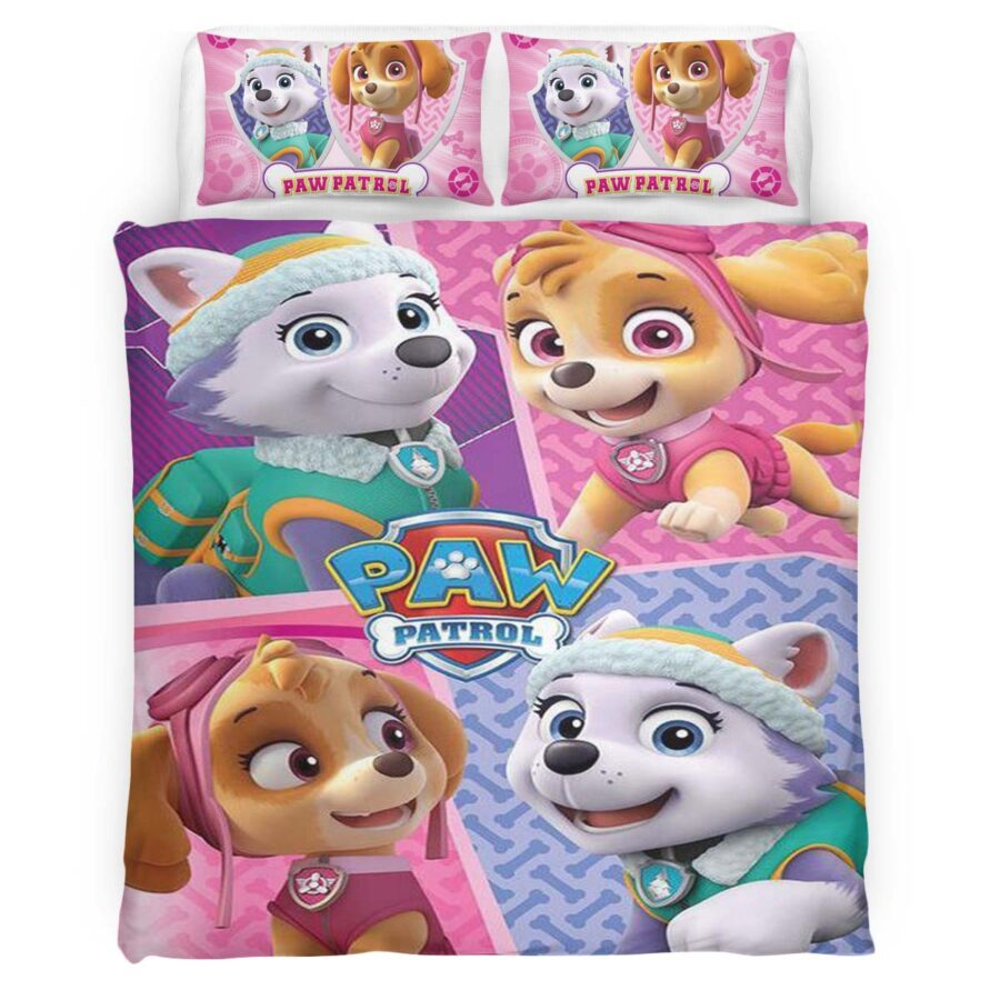 Paw Patrol Everest und Skye 6 Kinderbettwäsche – Bettwäsche – Bild 4