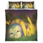 Pikachu und Plinfa Pokemon Kinderbettwäsche – Bettwäsche