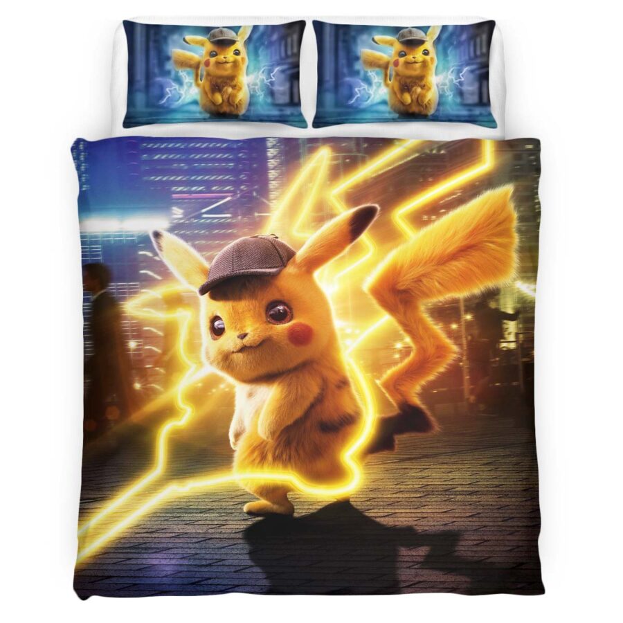 Meisterdetektiv Pikachu 2 Kinderbettwäsche – Bettwäsche – Bild 4