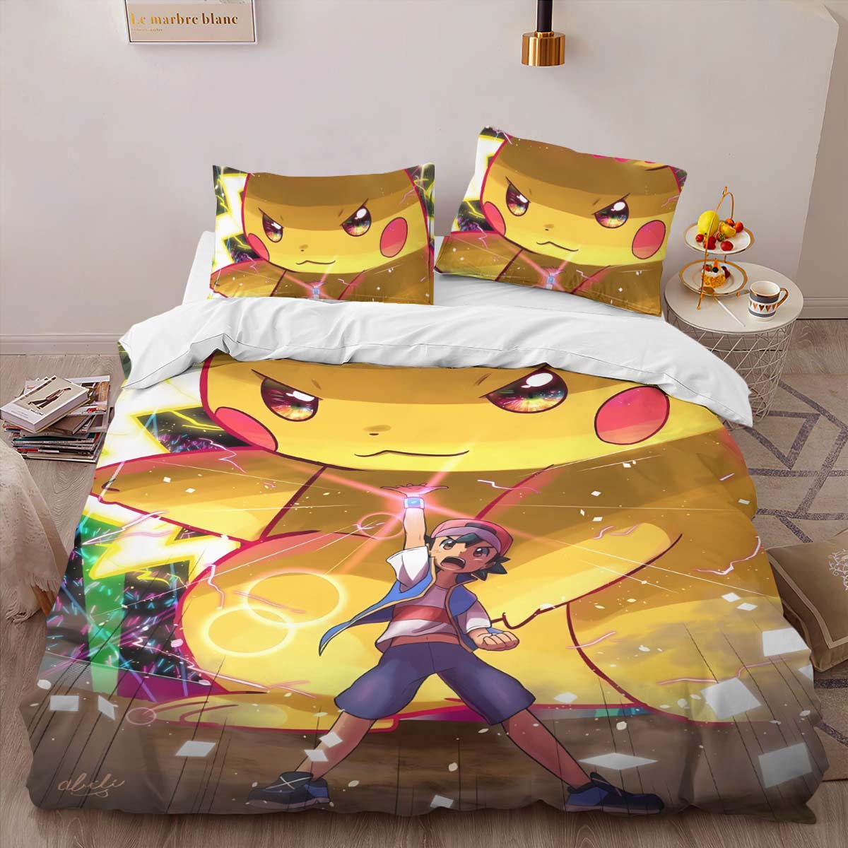 Meisterdetektiv Pikachu 3 Kinderbettwäsche – Bettwäsche – Bild 2