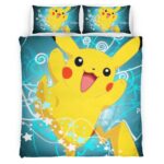 Pikachu Glücklich 1001 Kinderbettwäsche – Bettwäsche