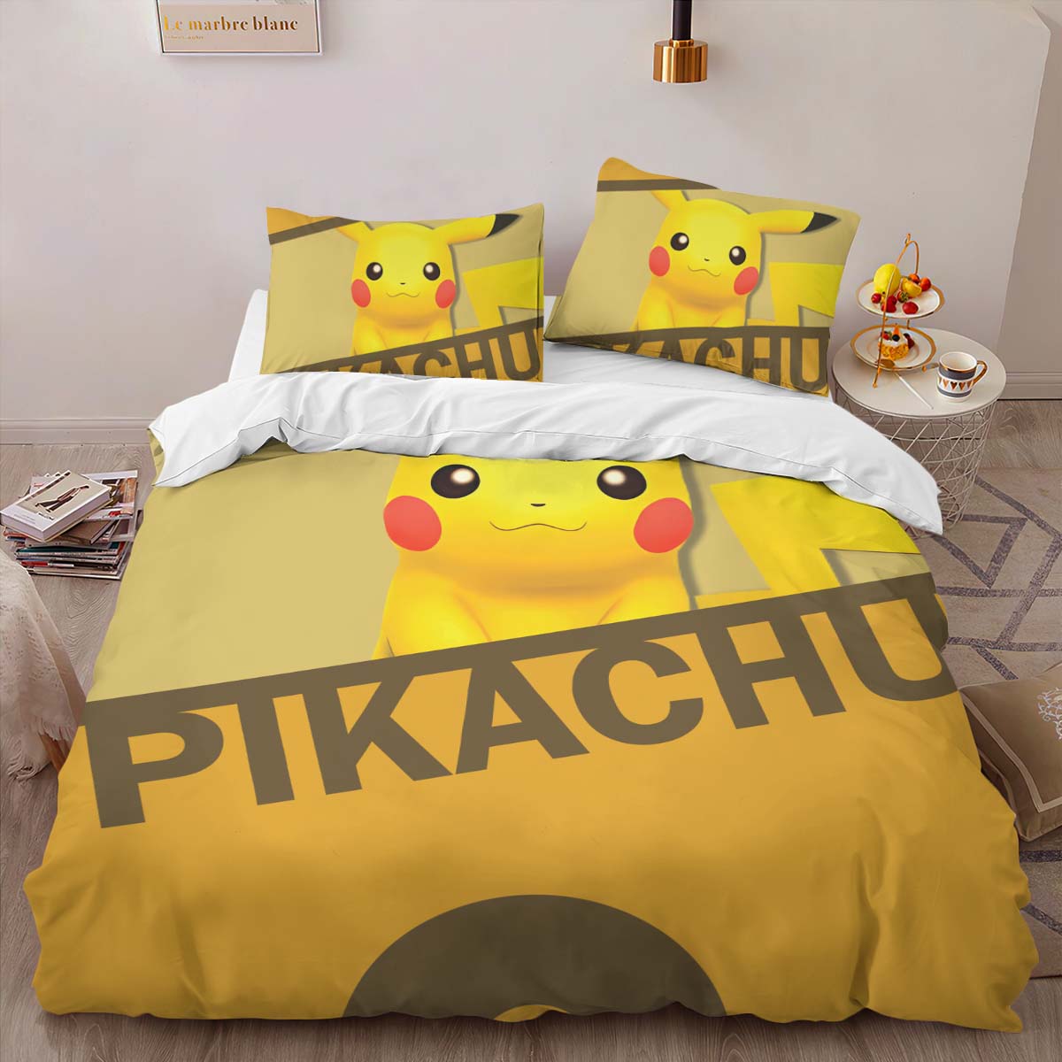 Pikachu Pokemon Kinderbettwäsche – Bettwäsche – Bild 2