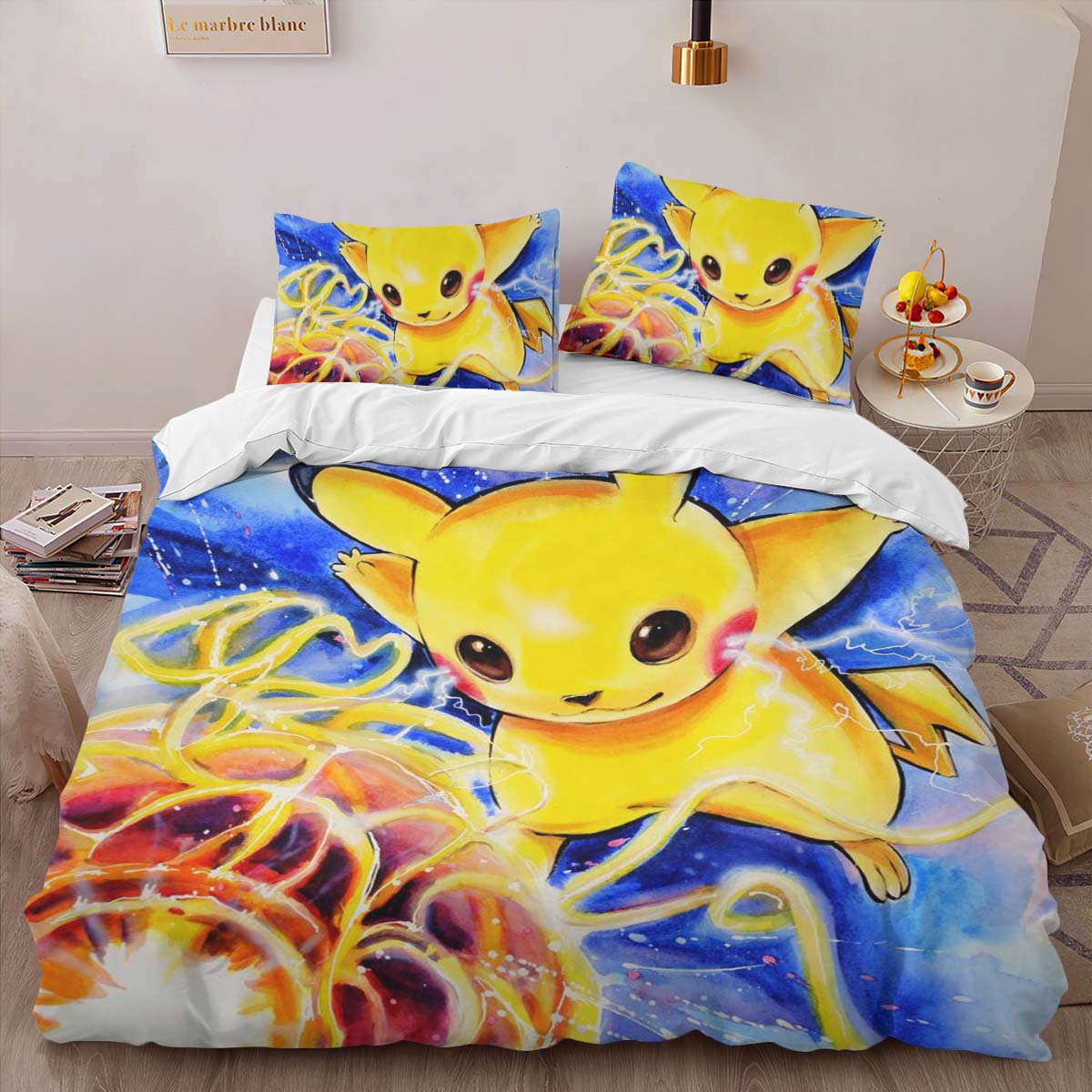 Pikachu Pokemon 7 Kinderbettwäsche – Bettwäsche – Bild 2