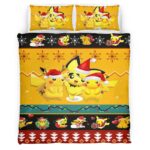 Pikachu Pokemon Frohe Weihnachten Kinderbettwäsche – Bettwäsche