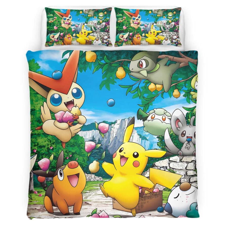 Pokemon Alle Charaktere 2 Kinderbettwäsche – Bettwäsche – Bild 4