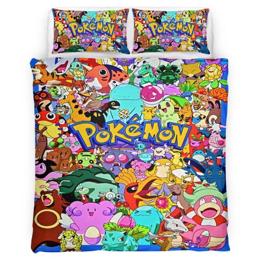 Pokemon Alle Charaktere 3 Kinderbettwäsche – Bettwäsche – Bild 4