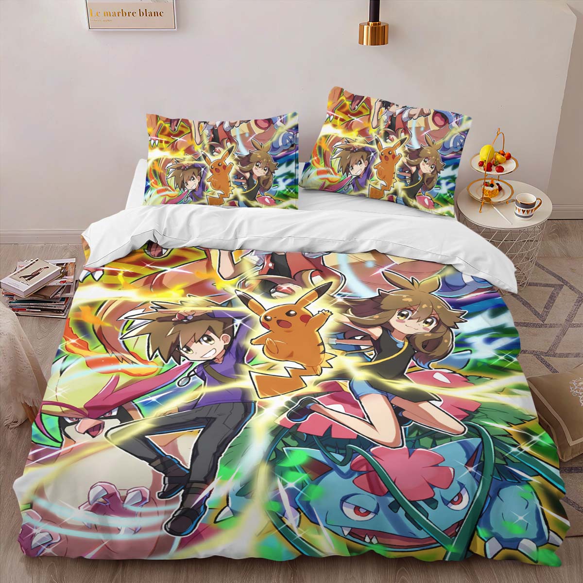 Pokemon Alle Charaktere 4 Kinderbettwäsche – Bettwäsche – Bild 2