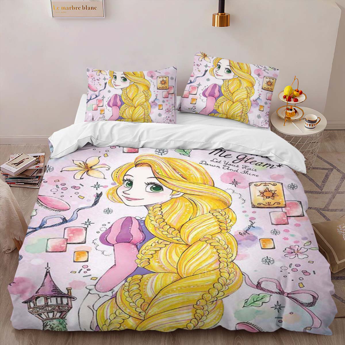 Rapunzel Neu verföhnt Disney 12 Kinderbettwäsche – Bettwäsche – Bild 2