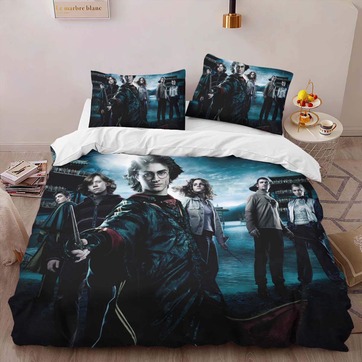 Ron Weasley Hermine Granger Harry Potter und der Feuerkelch Kinderbettwäsche – Bettwäsche – Bild 2