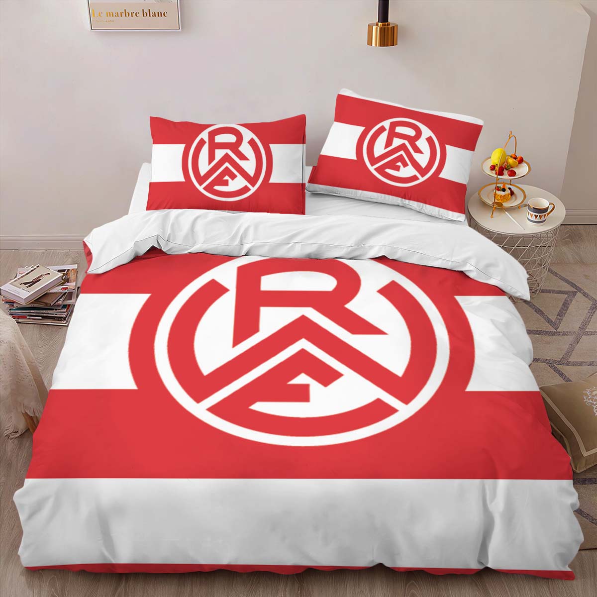 Rot-Weiss Essen RWE 01 Kinderbettwäsche - Bettwäsche