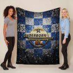 SC Paderborn 07 eV Rauten-Style Fleecedecke – Decke