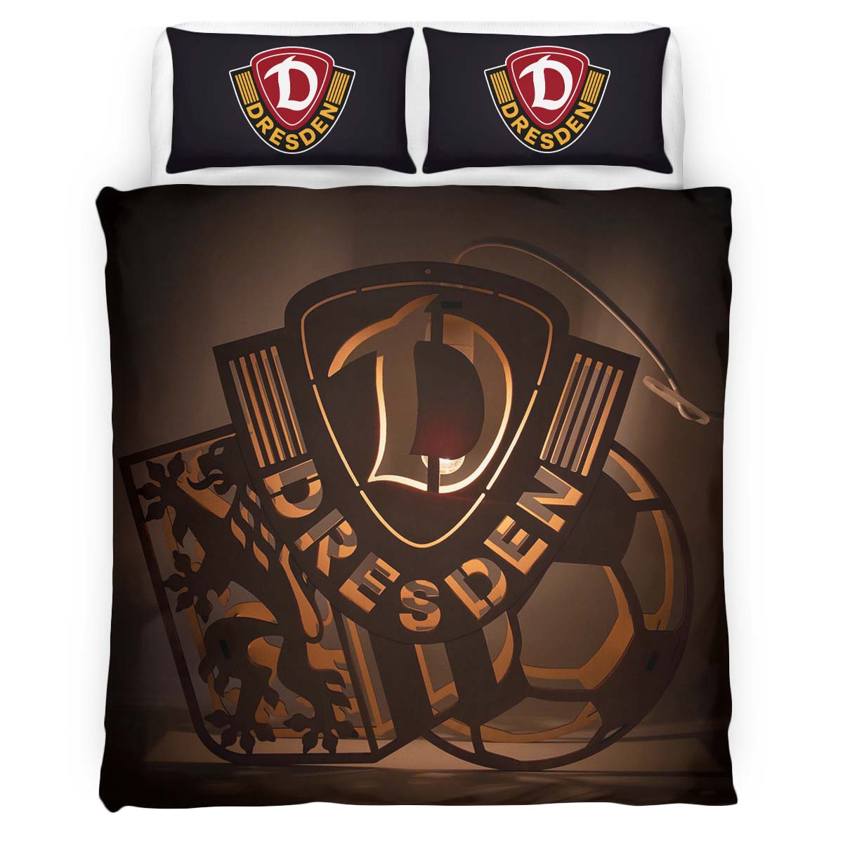 SG Dynamo Dresden golden Kinderbettwäsche - Bettwäsche – Bild 2