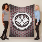 SGE Eintracht Frankfurt Fußballverein FC12 Fleecedecke – Decke