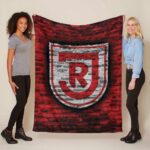 Rote Backsteinmauer des SSV Jahn Regensburg Fleecedecke – Decke