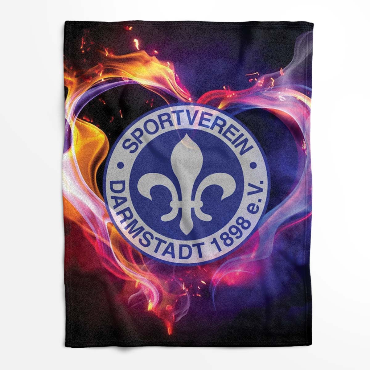 SV Darmstadt FC 03 Fleecedecke - Decke – Bild 2