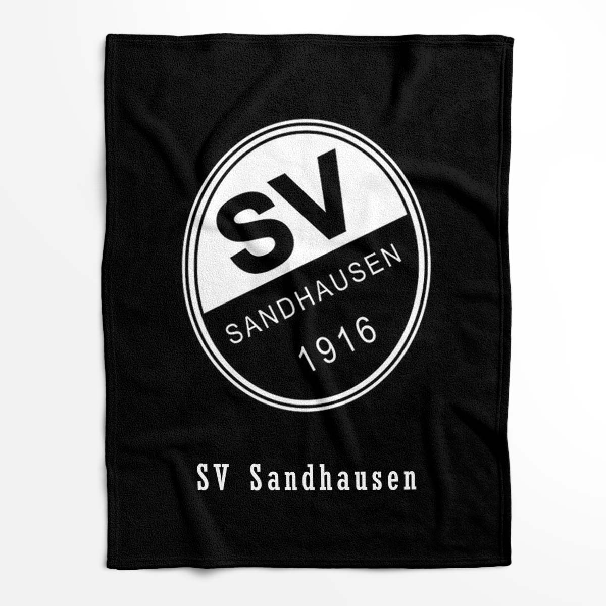 SV Sandhausen schwarzer Hintergrund 03 Fleecedecke - Decke – Bild 2