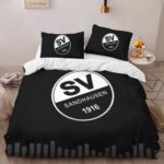 SV Sandhausen black white 02 Kinderbettwäsche – Bettwäsche
