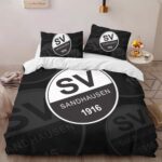 SV Sandhausen black white 03 Kinderbettwäsche – Bettwäsche
